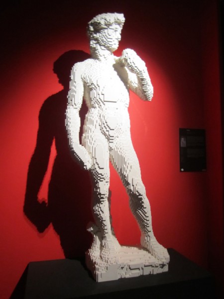 Statue aus LEGO